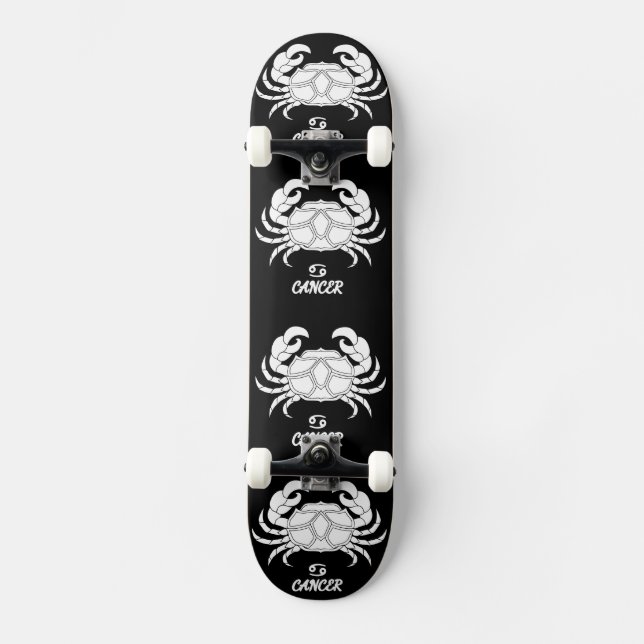 Skateboard Silhouette du cancer (Recto)