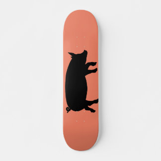 Skateboard Silhouette du porc