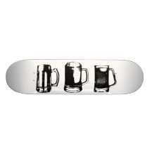 Silhouette noire //de tasse de bière