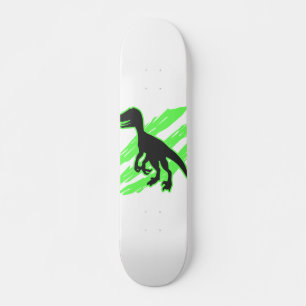 Skateboard Silhouette Velociraptor - Choisir la couleur arri