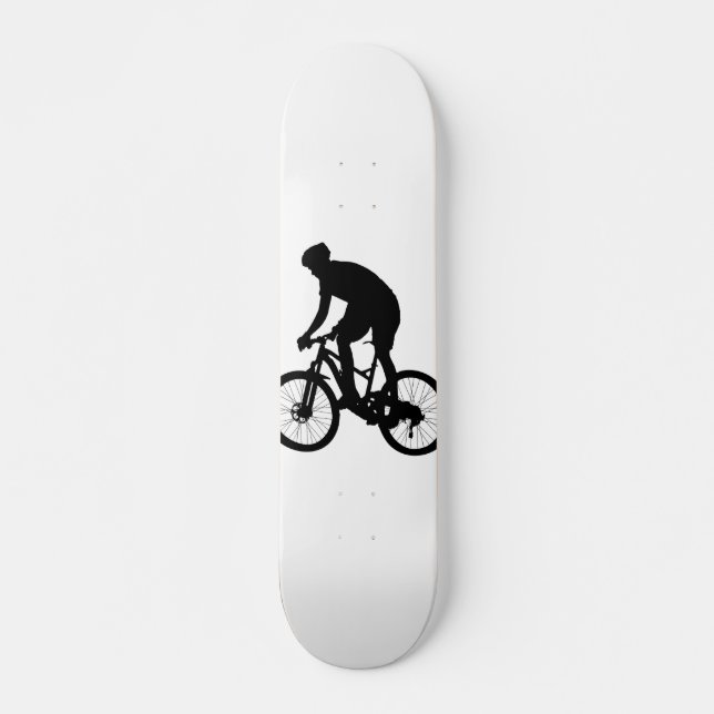 Skateboard Silhouette VTT - Choisir la couleur arrière - plan (Devant)