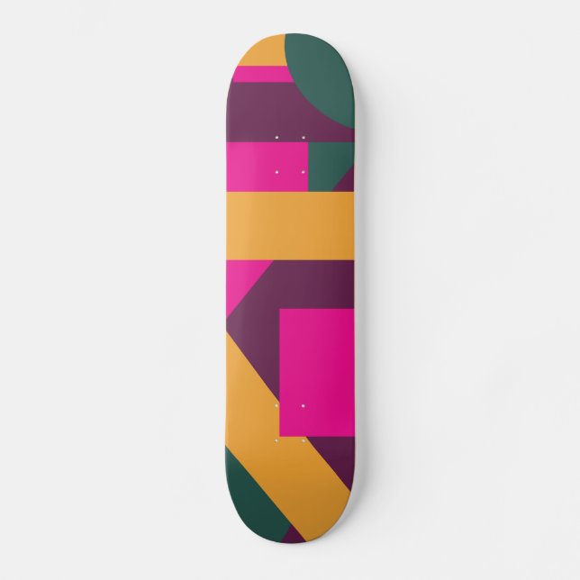 Skateboard Simple et audacieux (Recto)