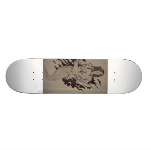 Skateboard sirène militairy