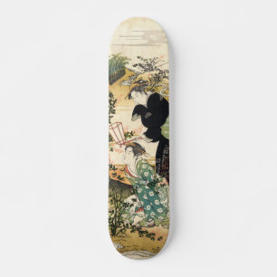 Skateboard Six Précieuses femmes du bloc de bois Kubo Xiongm