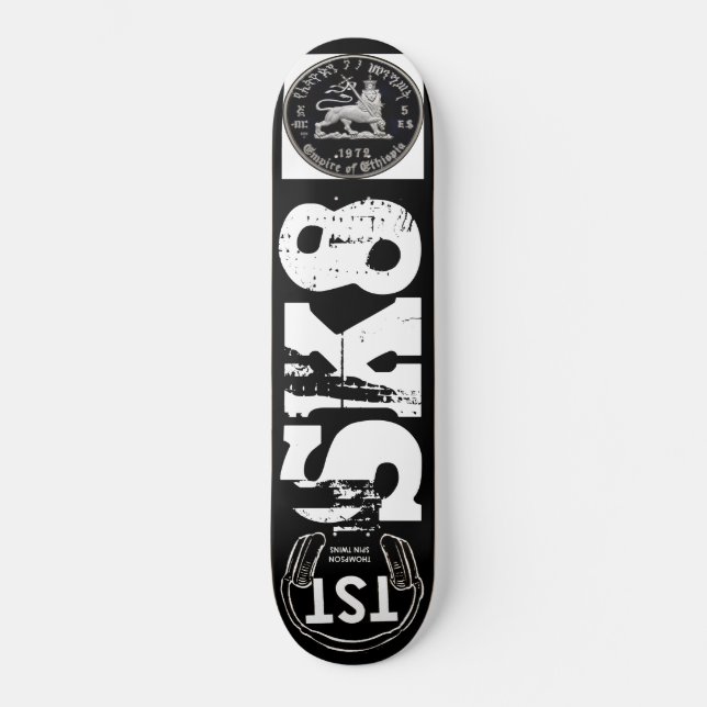 Skateboard SK8  Planche à roulettes (Recto)