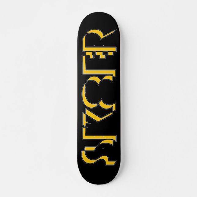 Skateboard Sk8er (Devant)