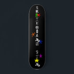 Skateboard "Sk8teboard St*r"<br><div class="desc">Le Skateboard "Sk8teboard St*r" est un skateboard cool et unique pour chaque Sk8teboard St*r ! Les planches à roulettes Zazzle sont en 8 styles différents sur l'érable nord-américain d'origine locale, et sont conçues avec des normes de qualité professionnelles qui résisteront au patinage le plus dur! Obtenez du ruban adhésif gratuit...</div>