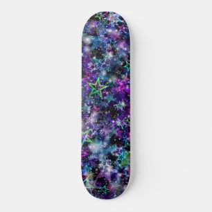 Skateboard skate arc-en-ciel