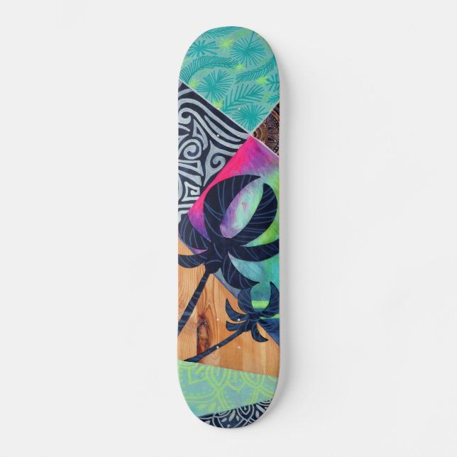 Skateboard Skate board tropical (Recto)