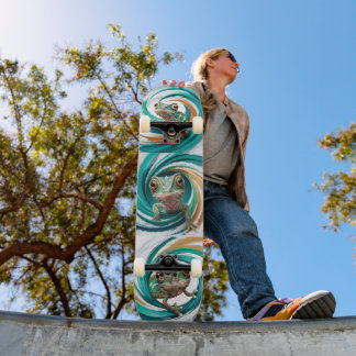 Skateboard Skate Camaleão: Deslize com Estilo e Personalidade