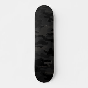 Skateboard Skate Camo Stealth noir