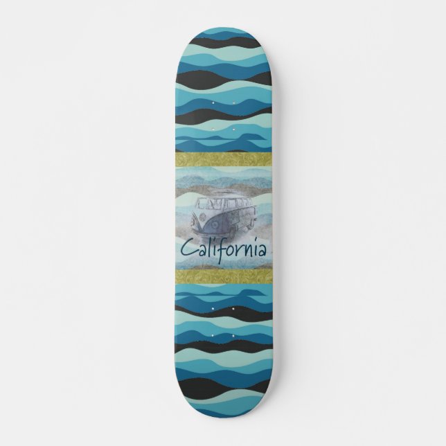 Skateboard Skate de Californie (Devant)