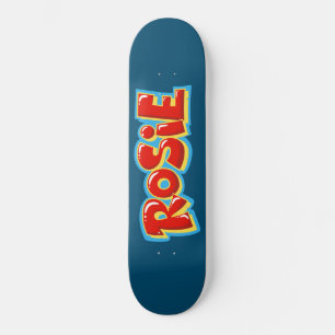 Skateboard Skate de graffiti de Rosie
