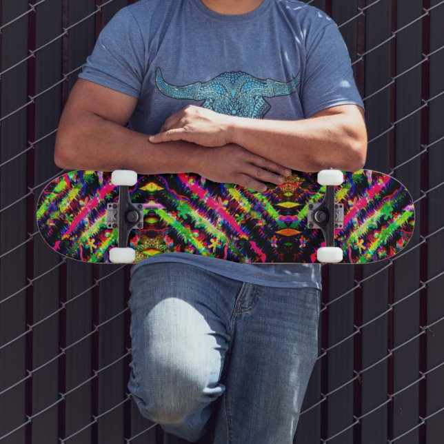 Skateboard Skate de la partie Neon Confetti (Extérieur 3)