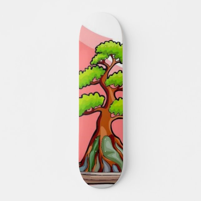 Skateboard Skate de l'arbre Bonsai (Devant)