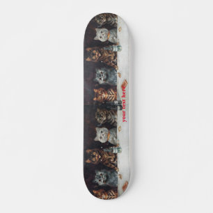 Skateboard Skate de Louis Wain Cats