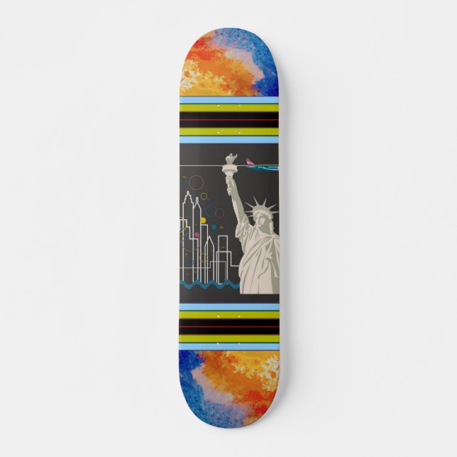 Skateboard Skate de New York (Devant)