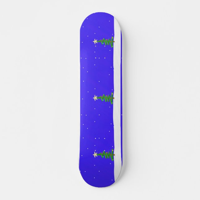Skateboard Skate de Noël (Devant)