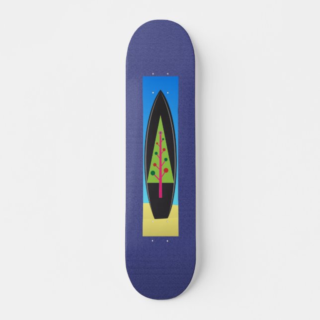 Skateboard Skate de Noël (Devant)