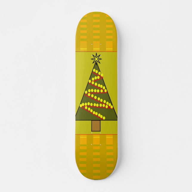 Skateboard Skate de Noël (Devant)