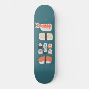Skateboard Skate de sushi japonais