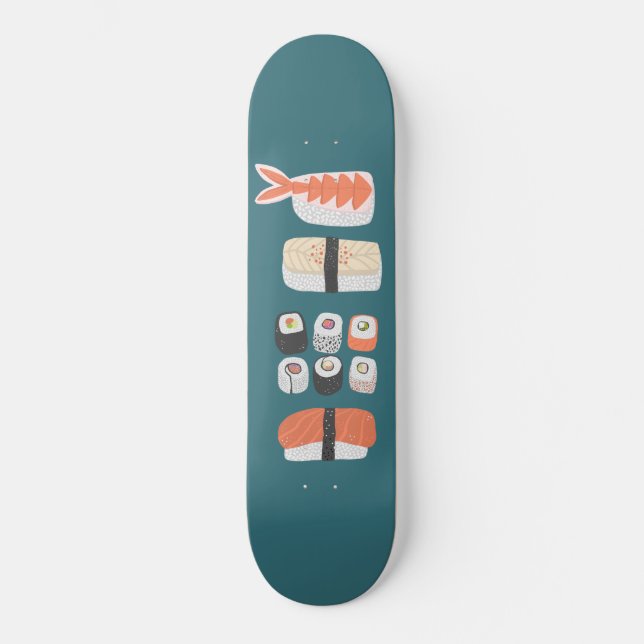 Skateboard Skate de sushi japonais (Recto)