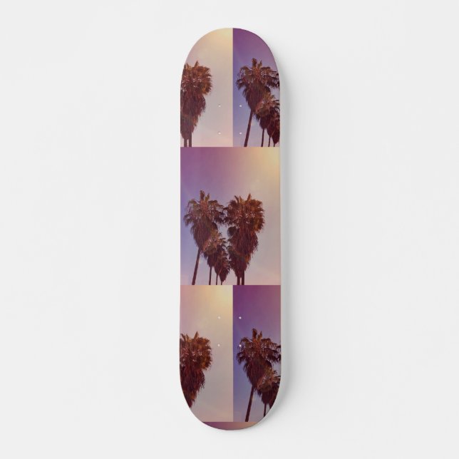 Skateboard Skate Deck Palm Tree Heart (Devant)