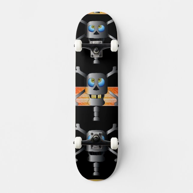 Skateboard Skate et fond de patinage (Recto)