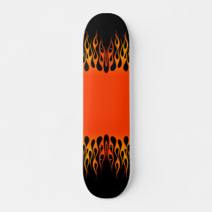 Skateboard Skate Flames Personnalisé