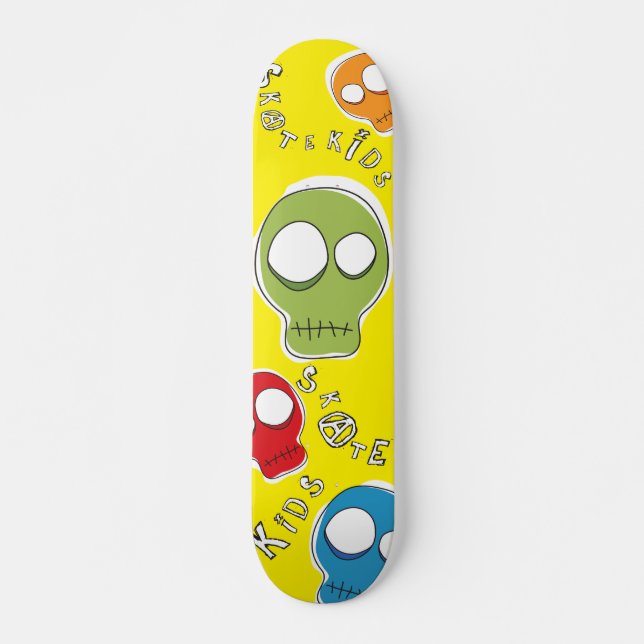 Skateboard Skate Kids Skuls Mini-board (Devant)