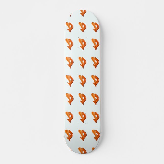 Skateboard skate motif mermaid (Devant)