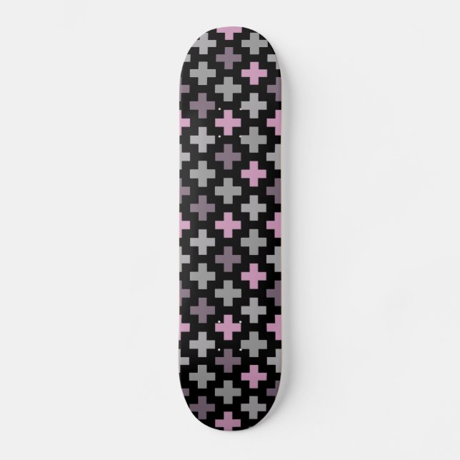 Skateboard Skate Motif sans faille (Recto)