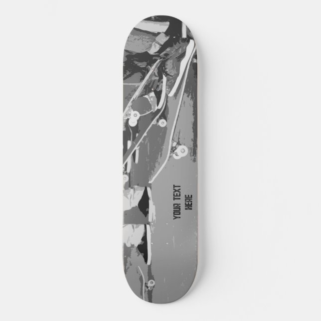 skateboard skate park graffiti cadeau ado (Recto)