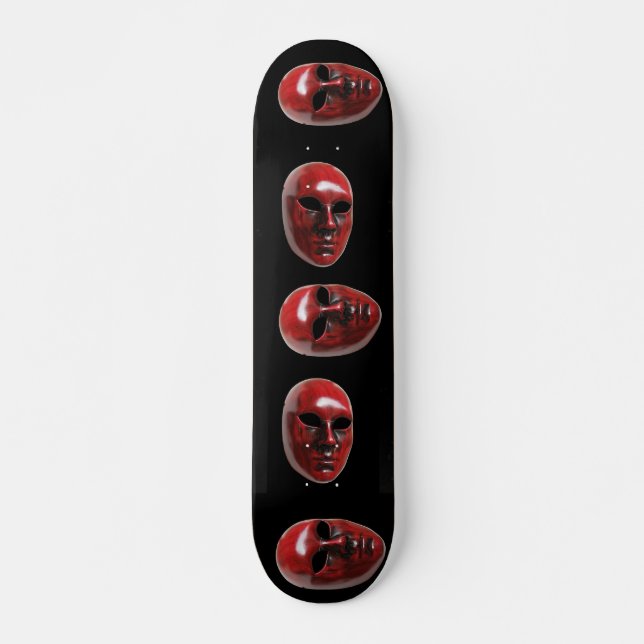 Skateboard Skate rouge Venice Mask (Devant)