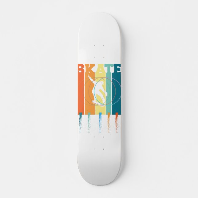 Skateboard Skateboard, coloré (Devant)