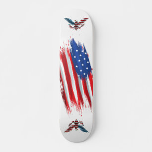 Skateboard Skateboard, drapeau américain