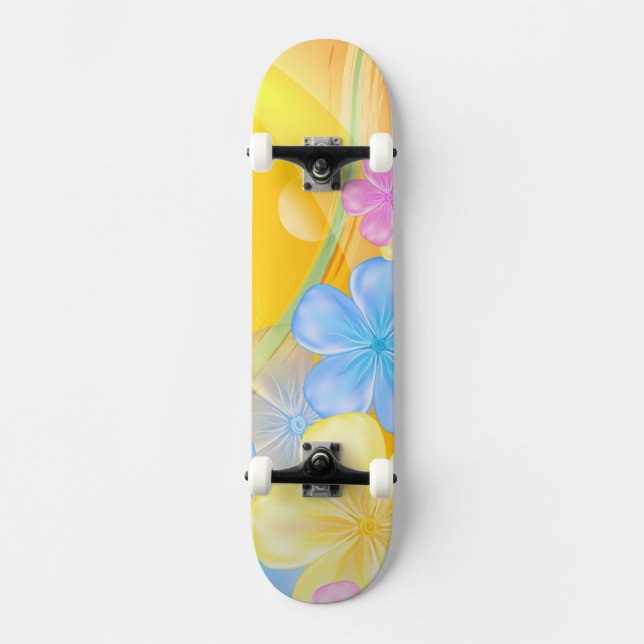 Skateboard Skateboard-Floral (Recto)