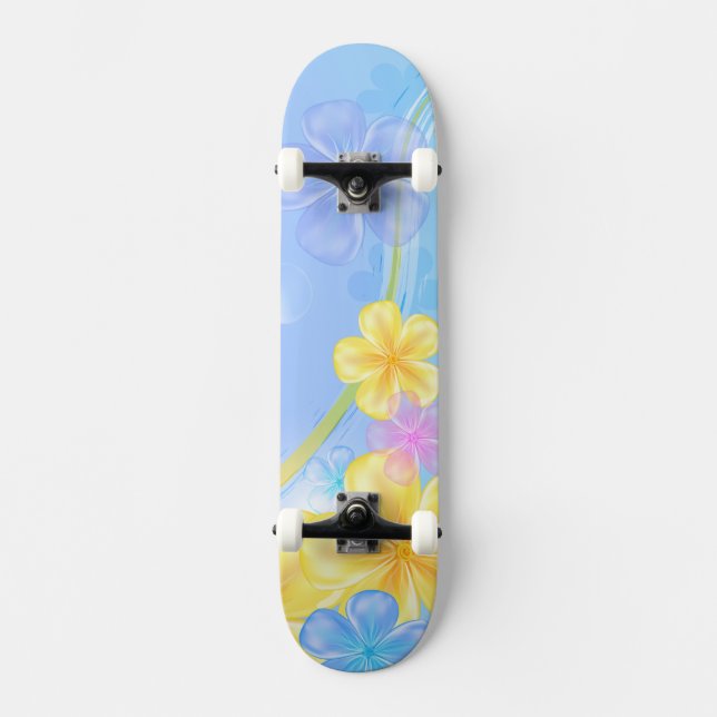 Skateboard Skateboard-Floral (Recto)