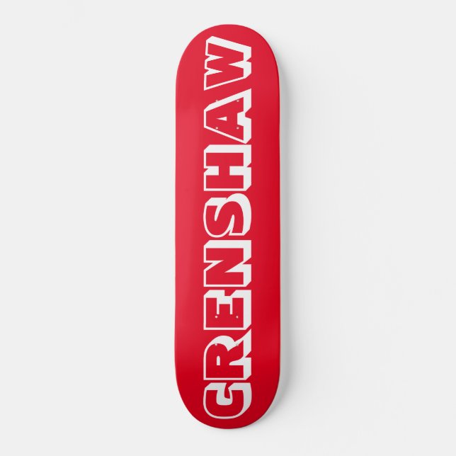 Skateboard Skateboards CRENSHAW / JMT Skateboards (Recto)