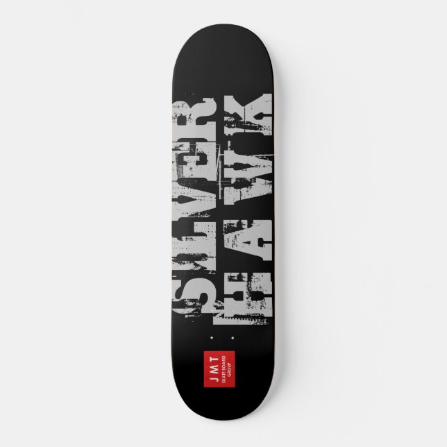 SKATEBOARD SKATEBOARDS D'ARGENT HAWK (Recto)