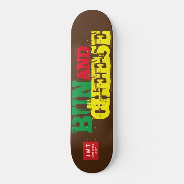 SKATEBOARD SKATEBOARDS DE BUN & FROMAGE / SKATEBOARDS JMT (Recto)