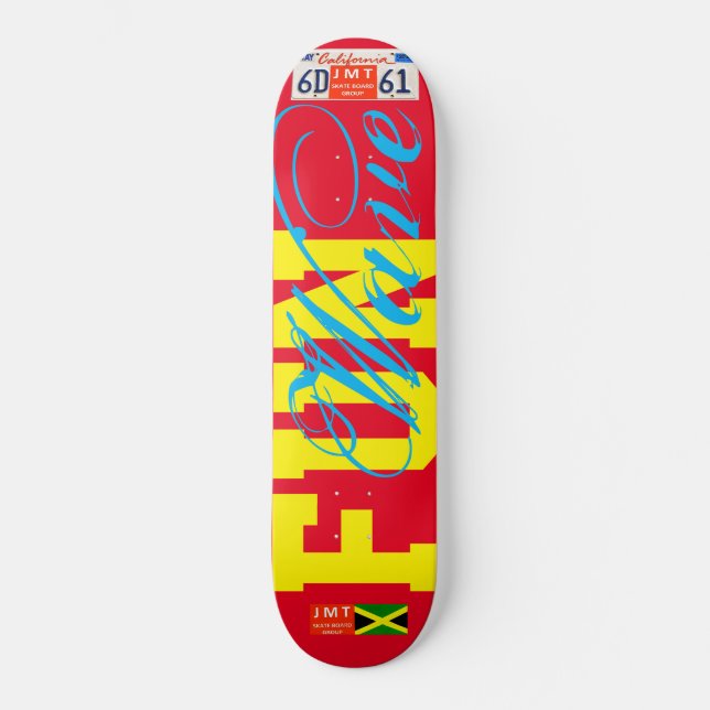 SKATEBOARD SKATEBOARDS FUN WAVE / JMT USA (Recto)