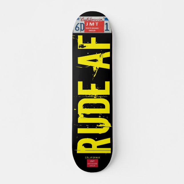 SKATEBOARD SKATEBOARDS RUDE AF / JMT USA (Devant)