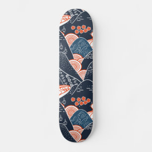 Skateboard Skateboards samouraïs mosaïque