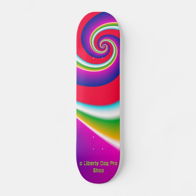 SKATEBOARD SKATEBOARDS - SPYRO GYRO - LIBERTY DOG PRO SHOP (Recto)
