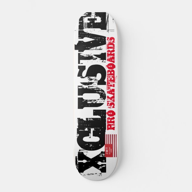 SKATEBOARD SKATEBOARDS XCLUSIFS / JMT USA (Recto)