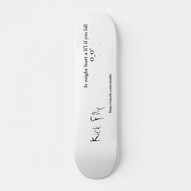 Skateboard Skatebord fait sur commande (Devant)