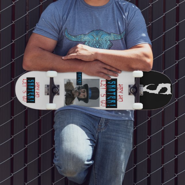 Skateboard Skater! Company Shape Man Blue (Extérieur 3)