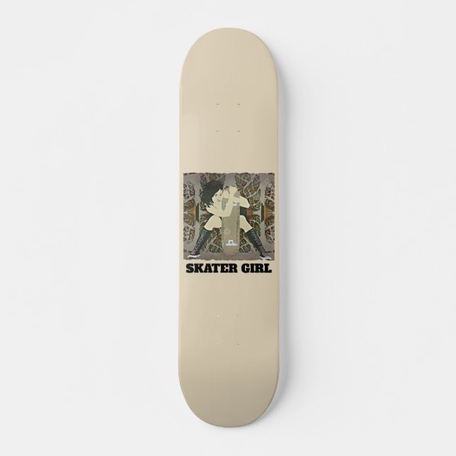 SKATEBOARD SKATER GIRL SKATEBOARDS (Devant)