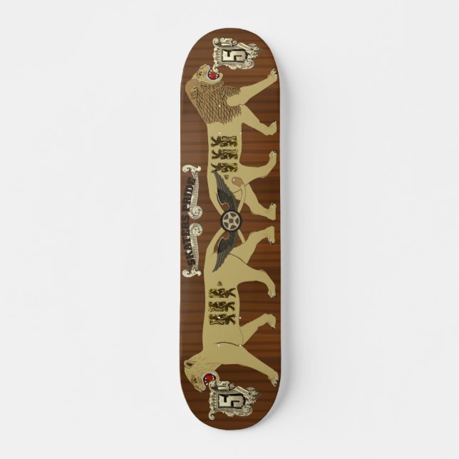Skateboard Skaters Pride Lion Art Edition Skateboards (Devant)